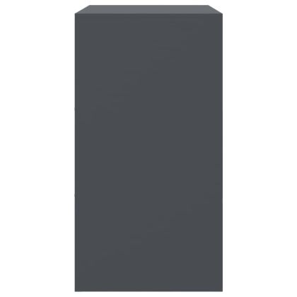 Бюфет, антрацит, 67x39x73 см, стомана