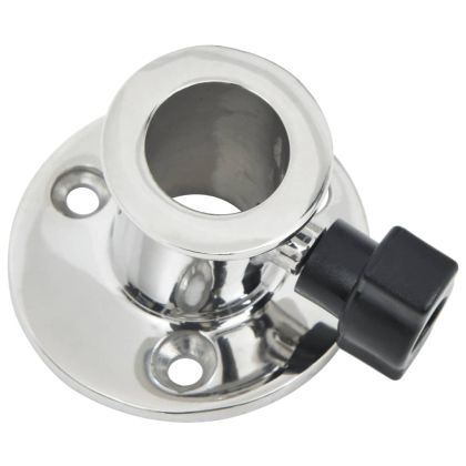 Кръгла основа за бимини за 26 мм тръба 2 бр неръждаема стомана