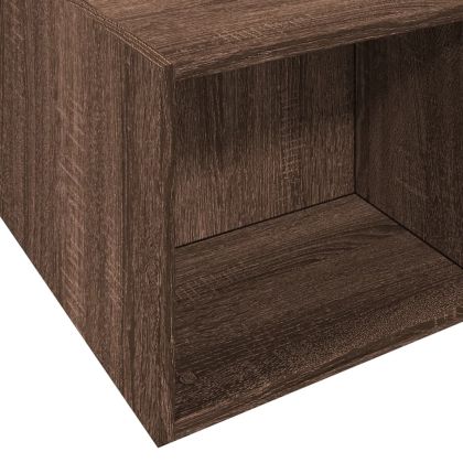 Рамка за легло, кафяв дъб, 120x190 см, инженерно дърво