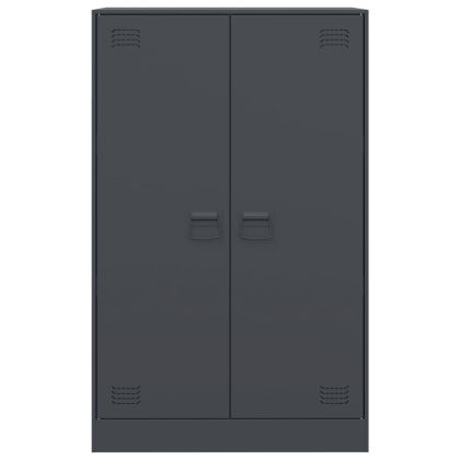 Бюфет, антрацит, 67x39x107 см, стомана