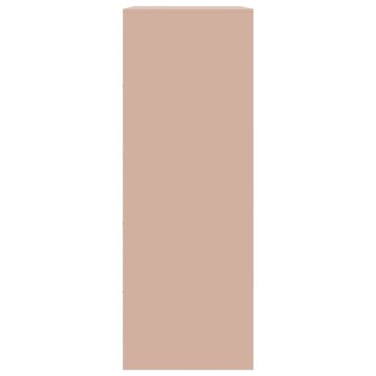 Бюфет, розов, 67x39x107 см, стомана