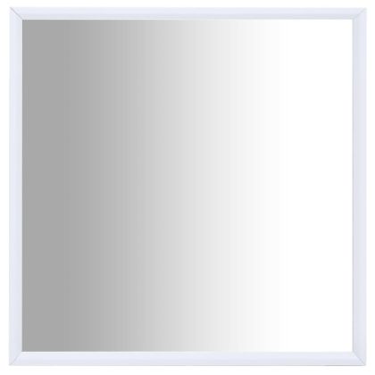 Огледало, бяло, 40x40 см
