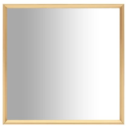 Огледало, златисто, 40x40 см