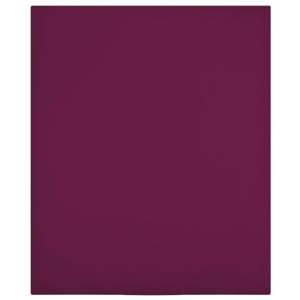 Чаршафи с ластик, 2 бр, бордо, 90x200 см, памук