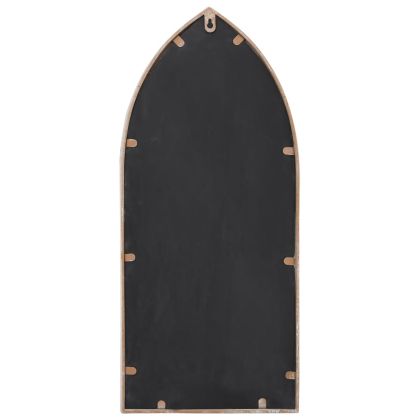 Градинско огледало пясъчно 70x30 см желязо за външна употреба