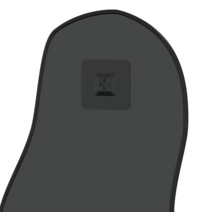 Стенно огледало черно 80x35 см