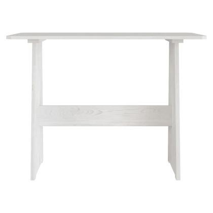 Трапезен комплект от 3 части REINE, бял, бор масив