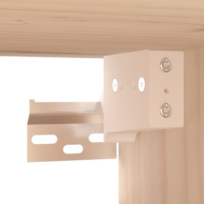 Стенен шкаф, 80x30x30 см, борово дърво масив