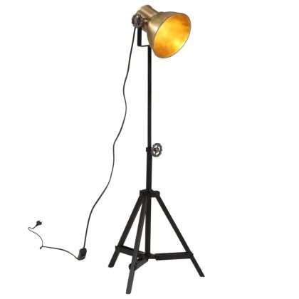 Подова лампа, 25 W, античен месинг, 35x35x65/95 см, E27