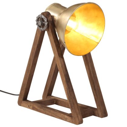 Настолна лампа 25 W, античен месинг, 30x17x40 см, E27