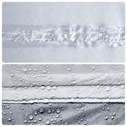 Къмпинг палатка куполна 3 души бял блекаут бързо освобождаване