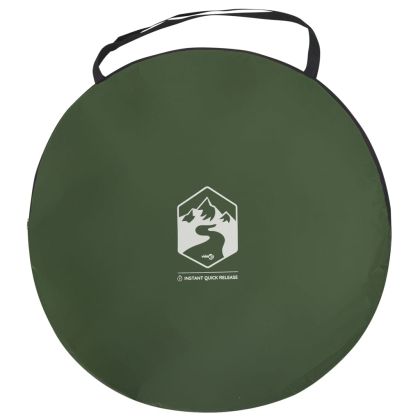 Палатка за уединение, зелена, изскачаща, водоустойчива