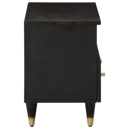 ТВ шкаф, 70x33x46 см, масивно мангово дърво