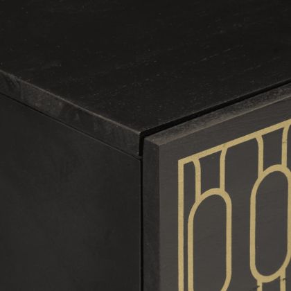 Нощно шкафче 50x33x60 см мангово дърво масив