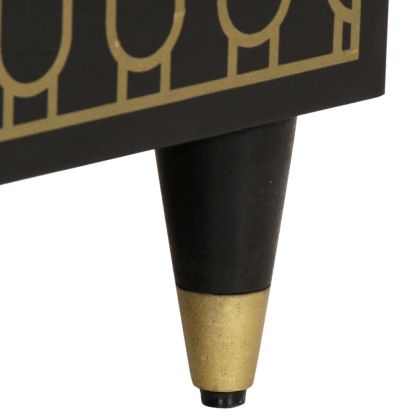 Нощно шкафче 50x33x60 см мангово дърво масив