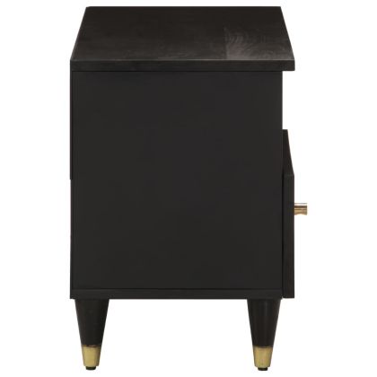 ТВ шкаф, 80x33x46 см, мангово дърво масив