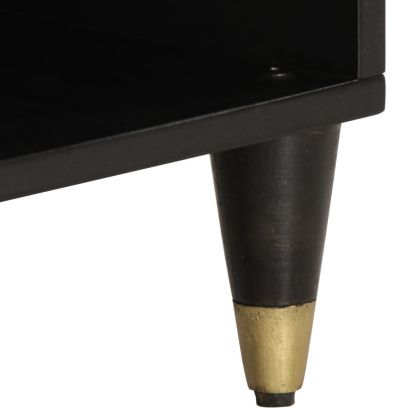 ТВ шкаф, 80x33x46 см, мангово дърво масив