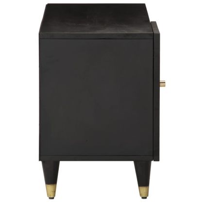 ТВ шкаф, 80x31,5x46 см, мангово дърво масив