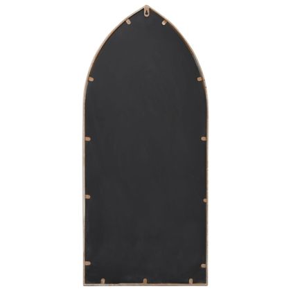 Градинско огледало пясъчно 100x45 см желязо за външна употреба