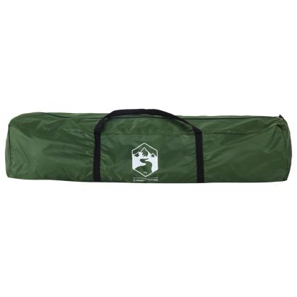 Къмпинг палатка, кабинна, 4-местна, зелена, бързо освобождаване