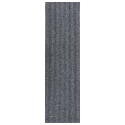 Абсорбиращо мръсотията килимче, 100x400 см, сиво