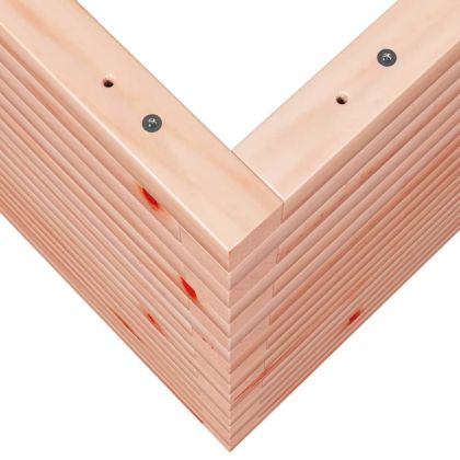 Градинска кашпа, 90x60x68,5 см, масивна дугласка дървесина