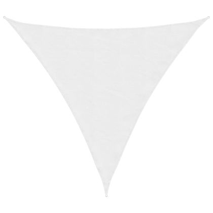 Слънцезащитно платно бяло 2x2x2 м 100% полиестер Оксфорд