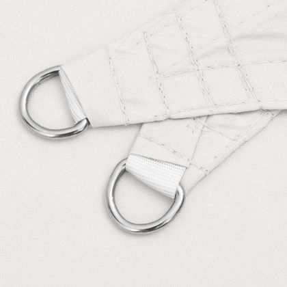 Слънцезащитно платно бяло 2x2x2 м 100% полиестер Оксфорд