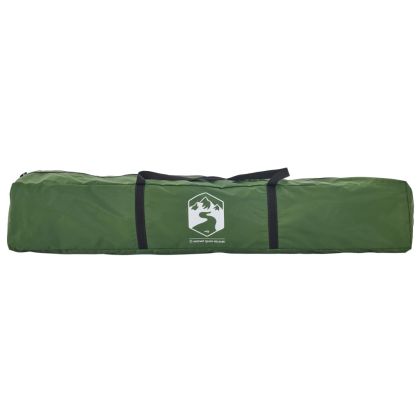 Къмпинг палатка, кабинна, 4-местна, зелена, бързо освобождаване