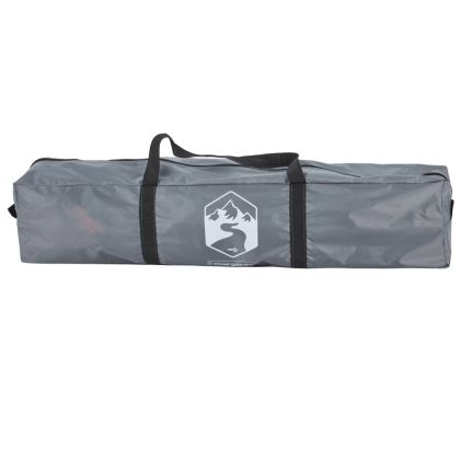 Къмпинг палатка 2-местна сиво-оранжева бързо освобождаване