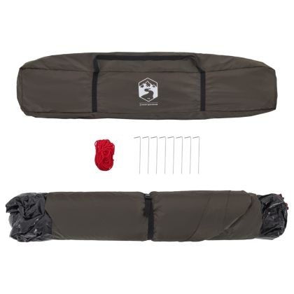 Риболовна палатка 4-местна кафява бързо освобождаване