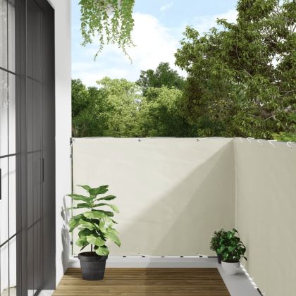Лента за покриване на огради, бяла, 700x120 см, PVC