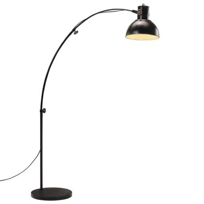 Подова лампа, 25 W, черна, 150 см, E27
