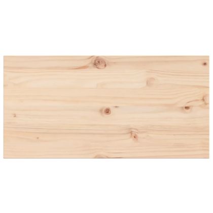 Плотове за маси, 2 бр, 90x45x1,7 см, правоъгълни, бор масив