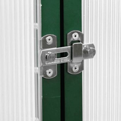 Оранжерия с основа рамка зелен 169x58x195 см алуминий