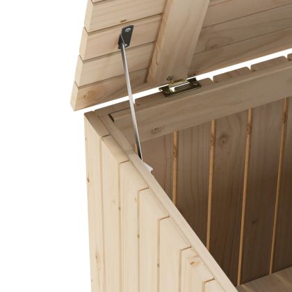 Сандък за съхранение с капак RANA, 80x49x54 см, бор масив