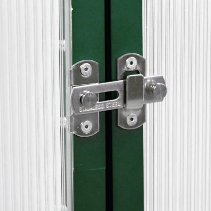 Оранжерия с основа рамка зелен 169x58x202 см алуминий