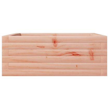 Градинска кашпа, 60x60x23 см, дугласко дърво масив