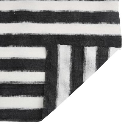 Засенчваща мрежа антрацит и бяло 1,2x10 м HDPE 75 г/м²