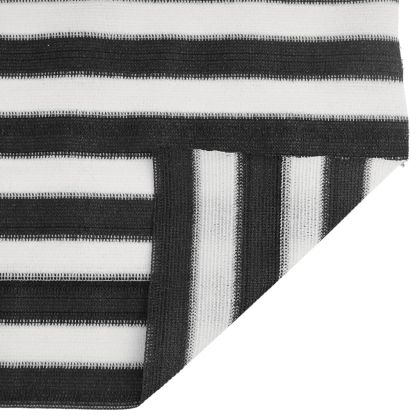 Засенчваща мрежа антрацит и бяло 1,5x50 м HDPE 75 г/м²