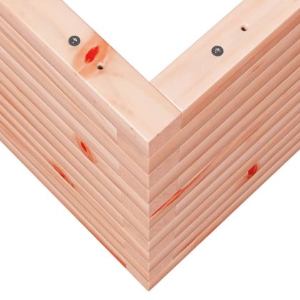 Градинска кашпа, 90x60x45,5 см, дугласко дърво масив