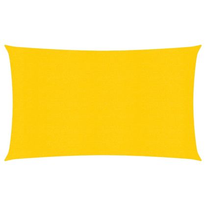 Платно-сенник, 160 г/м², правоъгълно, жълт, 4x7 м, HDPE