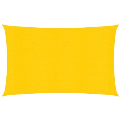 Платно-сенник, 160 г/м², правоъгълно, жълт, 6x8 м, HDPE