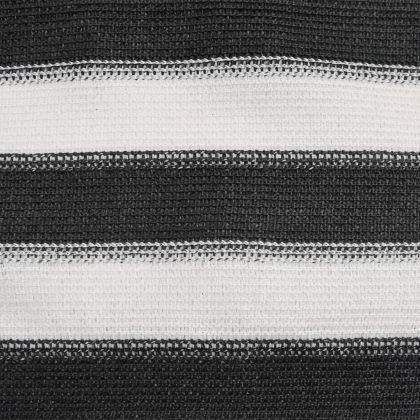 Засенчваща мрежа антрацит и бяло 1,8x25 м HDPE 75 г/м²