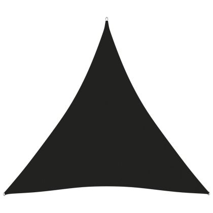 Платно-сенник, Оксфорд плат, триъгълно, 6x6x6 м, черно