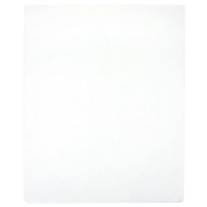 Чаршаф с ластик, бял, 90x200 см, памук