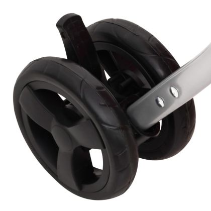 Сгъваема количка за кучета, зелена, 83x48x97 см, Оксфорд плат