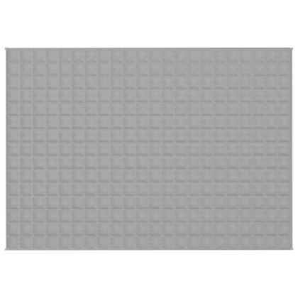 Утежнено одеяло сиво 155x220 см 11 кг плат