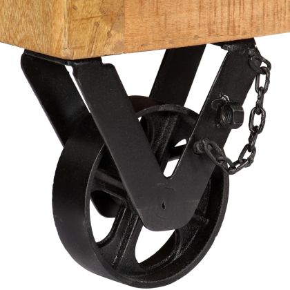 Шкаф за обувки, 86x35x55 см, манго масив