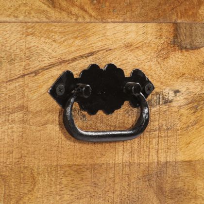 Шкаф за обувки, 86x35x55 см, манго масив